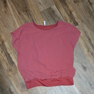 Women's Casual Top in Coral